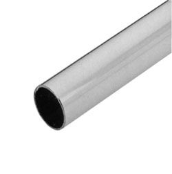 Труба (D=25 мм, L=3000 мм) хром толщина стенки 1мм (цена за 3 метра) Z-JOK25-chr-004