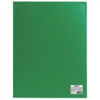 Папка 60 вкладышей STAFF, зеленая, 0,5 мм, 225707