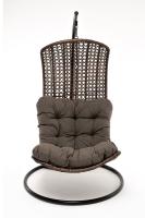"Виши" подвесное кресло-кокон из искусственного ротанга