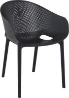 Кресло пластиковое Sky Pro черный