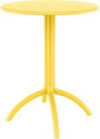 Стол пластиковый Octopus желтый;желтый