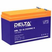 Аккумуляторная батарея для ИБП любых торговых марок, 12В, 9 Ач, 151х65х94мм, DELTA,HR, HRL12-9(1234W)X