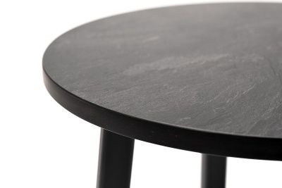 "Альберто" интерьерный стол из HPL круглый Ø30 H40
