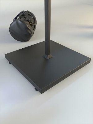 Вешалка напольная GABBIANO-LUX в стиле Лофт Т-образная, черная