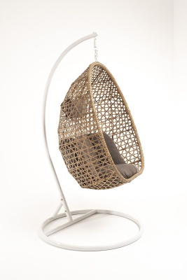 "Флоренция" подвесное кресло-кокон из искусственного ротанга