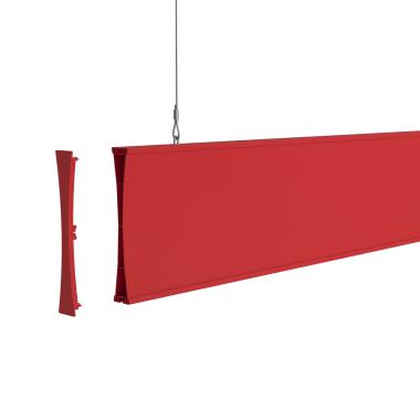 Подвесной профиль PRICEBOARD, длина 1000 мм, цвет красный цена 663 ₽ Подвесной профиль PRICEBOARD, длина 1000 мм, цвет красный