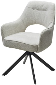 Стул GUARA 180 град. поворот. цвет бежево-белый RAVEN 22 / черный каркас, ®DISAUR цена 7 910 ₽ Стул GUARA 180 град. поворот. цвет бежево-белый RAVEN 22 / черный каркас, ®DISAUR