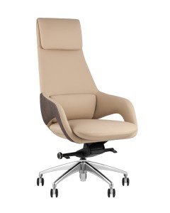 Кресло руководителя TopChairs Reign бежевый цена 65 990 ₽ Кресло руководителя TopChairs Reign бежевый