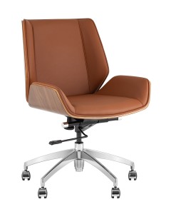 Кресло офисное TopChairs Crown SN коричневый цена 49 990 ₽ Кресло офисное TopChairs Crown SN коричневый