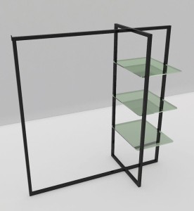 PR-RUS 108GLL \ Вешало напольное с полками PRIMO RUS цена 6 802 ₽ PR-RUS 108GLL \ Вешало напольное с полками PRIMO RUS