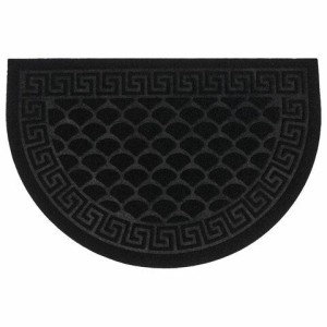 Коврик придверный 60х90 см, ЧЕРНЫЙ, грязезащитный, 430 г/м2, ПОЛУКРУГ, фактурный рисунок ЧЕШУЙКИ, ЛЮБАША, 701051 цена 593 ₽ Коврик придверный 60х90 см, ЧЕРНЫЙ, грязезащитный, 430 г/м2, ПОЛУКРУГ, фактурный рисунок ЧЕШУЙКИ, ЛЮБАША, 701051