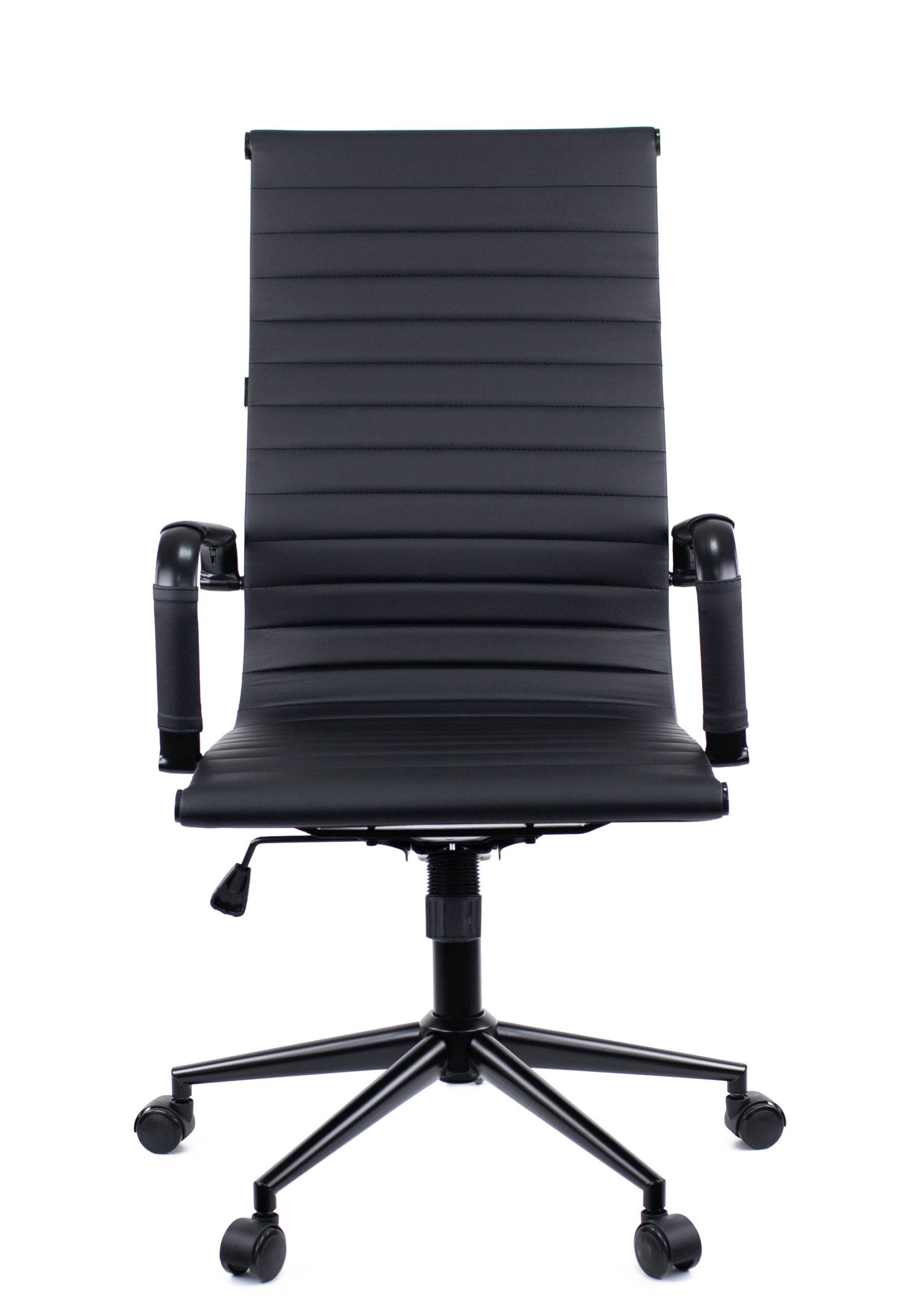 Компьютерное кресло everprof rio t для руководителя обивка искусственная кожа цвет черный