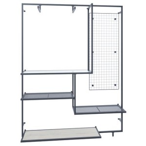 PR-RUS 220 \ Стенд пристенный для торгового зала 1876х478х2470мм цена 26 828 ₽ PR-RUS 220 \ Стенд пристенный для торгового зала 1876х478х2470мм