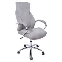 Кресло поворотное MASTIF, ткань/серый