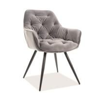 Стул Signal cherry velvet, серый цена 23 448.50 ₽ Стул Signal cherry velvet, серый