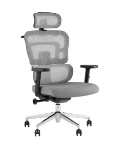 Кресло офисное TopChairs Techno серый цена 15 990 ₽ Кресло офисное TopChairs Techno серый