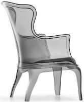 Кресло прозрачное Pasha серый