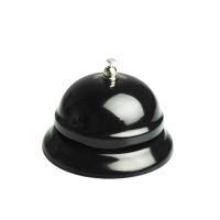 Звонок барный черный, диаметр 85 мм