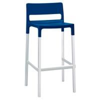 Стул барный пластиковый Divo, синий цена 11 028.50 ₽ Стул барный пластиковый Divo, синий