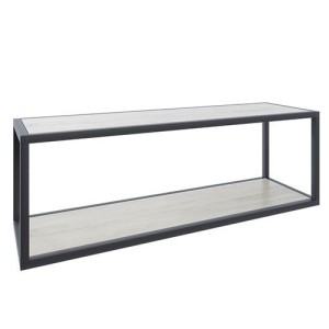 PR.RUS.304.DSP.L \ Полка настенная двойная ДСП 1200х350х400мм цена 2 907 ₽ PR.RUS.304.DSP.L \ Полка настенная двойная ДСП 1200х350х400мм