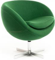 Кресло дизайнерское A686 зеленый