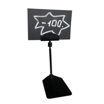 ПИК Держатель ценника h=100 (комплект 10 штук) цена 805 ₽ ПИК Держатель ценника h=100 (комплект 10 штук)цвет Черный