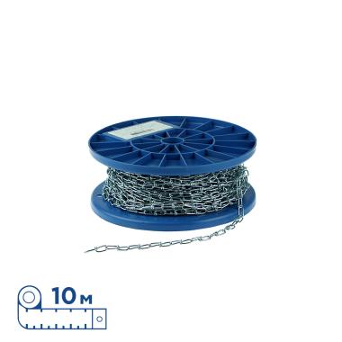 Цепочка металлическая для подвешивания CHAIN, намотка 10 м. цена 997 ₽ Цепочка металлическая для подвешивания CHAIN, намотка 10 м.