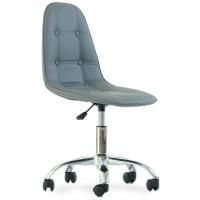 Стул Pulsante Roll экокожа серая PU стул мастера на колесах цена 4 473.50 ₽ Стул Pulsante Roll экокожа серая PU стул мастера на колесах