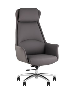 Кресло руководителя TopChairs Viking NEW серое цена 44 990 ₽ Кресло руководителя TopChairs Viking NEW серое