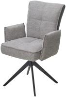 Стул PONCE 360 град. поворот. Brego-07 Серый, ткань/ XD841-16 Серый, букле/ Черный, ®DISAUR цена 12 880 ₽ Стул PONCE 360 град. поворот. Brego-07 Серый, ткань/ XD841-16 Серый, букле/ Черный, ®DISAUR