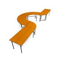 Конфигурация складных столов №4 цена 33 407.50 ₽ Конфигурация складных столов №4