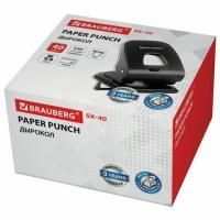 Дырокол BRAUBERG "SX-40", до 40 листов, черный, 229695 цена 889 ₽ Дырокол BRAUBERG "SX-40", до 40 листов, черный, 229695