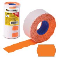 Этикет-лента 26х16 мм, волна, оранжевая, комплект 5 рулонов по 800 шт., BRAUBERG, 123582 цена 347 ₽ Этикет-лента 26х16 мм, волна, оранжевая, комплект 5 рулонов по 800 шт., BRAUBERG, 123582