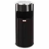 Урна с пепельницей 27 литров, 600х250 мм, нержавеющая сталь, черная, LAIMA PROFESSIONAL, 606300 цена 6 232 ₽ Урна с пепельницей 27 литров, 600х250 мм, нержавеющая сталь, черная, LAIMA PROFESSIONAL, 606300