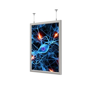 ШАЙН А2 Подвесная двусторонняя тонкая световая панель цена 11 030 ₽ ШАЙН А2 Подвесная двусторонняя тонкая световая панель