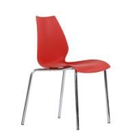 Стул Lili, хром металл, стопируемый, красный цена 2 863.50 ₽ Стул Lili, хром металл, стопируемый, красный