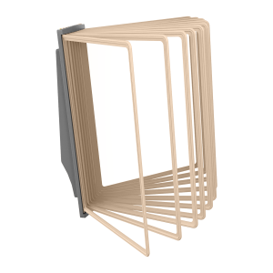 АККОРД-01.А4Gr.Bg Демосистема настенная серая 10 бежевых панелей А4 (К) цена 978 ₽ АККОРД-01.А4Gr.Bg Демосистема настенная серая 10 бежевых панелей А4 (К)