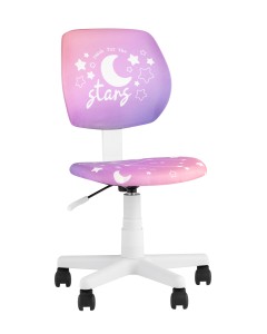 Кресло компьютерное детское ЛОЛО Starry Night пластик белый цена 3 990 ₽ Кресло компьютерное детское ЛОЛО Starry Night пластик белый