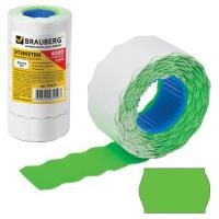 Этикет-лента 22х12 мм, волна, зеленая, комплект 5 рулонов по 800 шт., BRAUBERG, 123575 цена 298 ₽ Этикет-лента 22х12 мм, волна, зеленая, комплект 5 рулонов по 800 шт., BRAUBERG, 123575