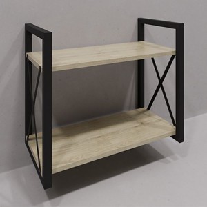 OD.005.S \ Полка настенная двухъярусная с ограничителями 600х300x500мм цена 3 106 ₽ OD.005.S \ Полка настенная двухъярусная с ограничителями 600х300x500мм