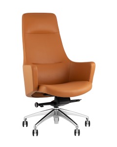 Кресло руководителя TopChairs Ferris коричневое цена 54 990 ₽ Кресло руководителя TopChairs Ferris коричневое