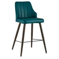 Стул полубарный Коналл, экокожа, темно-синий, 60 см цена 8 038.50 ₽ Стул полубарный Коналл, экокожа, темно-синий, 60 см