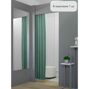 Штора Бархат в примерочную (бирюзовый) 2350 мм цена 1 700 ₽ Штора Бархат в примерочную (бирюзовый) 2350 мм