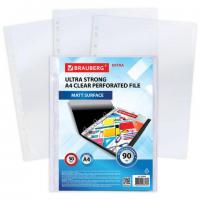 Папки-файлы перфорированные А4 BRAUBERG "EXTRA 900", КОМПЛЕКТ 50 шт., матовые, ПЛОТНЫЕ, 90 мкм, 229669 цена 888 ₽ Папки-файлы перфорированные А4 BRAUBERG "EXTRA 900", КОМПЛЕКТ 50 шт., матовые, ПЛОТНЫЕ, 90 мкм, 229669