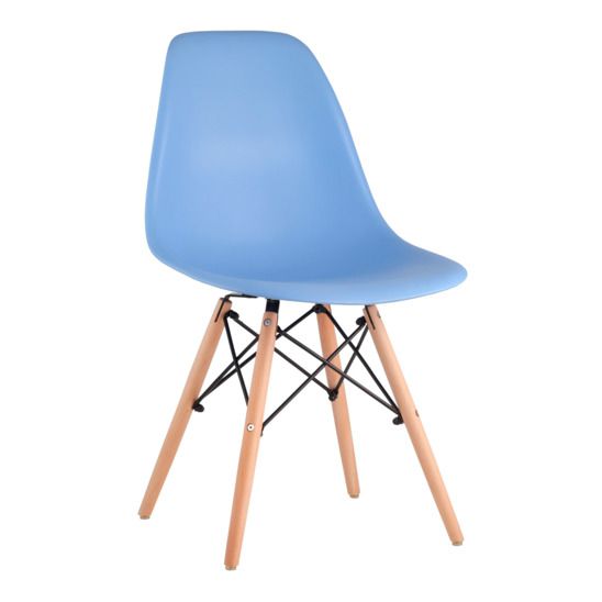 Стул eames голубой