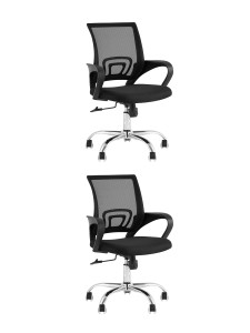 Кресло офисное TopChairs Simple New черный 2 шт цена 11 490 ₽ Кресло офисное TopChairs Simple New черный 2 шт