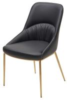 Стул ABRIOLA Black Ti-25, PU / бронзовый, ®DISAUR цена 15 200 ₽ Стул ABRIOLA Black Ti-25, PU / бронзовый, ®DISAUR