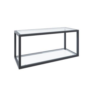 PR.RUS.304.GL.M \ Полка настенная двойная Стекло 900х350х400мм цена 2 394 ₽ PR.RUS.304.GL.M \ Полка настенная двойная Стекло 900х350х400мм