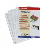 Папки-файлы перфорированные, A4, ERICH KRAUSE, комплект 100 шт., матовые, 30 мкм, 6733, 67330 цена 289 ₽ Папки-файлы перфорированные, A4, ERICH KRAUSE, комплект 100 шт., матовые, 30 мкм, 6733, 67330