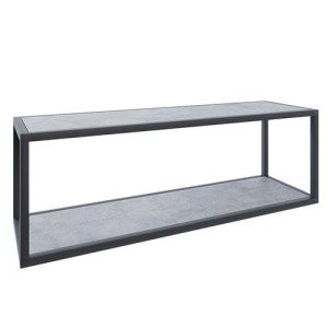 PR.RUS.304.MDF.L \ Полка настенная двойная МДФ 1200х350х400мм цена 4 385 ₽ PR.RUS.304.MDF.L \ Полка настенная двойная МДФ 1200х350х400мм